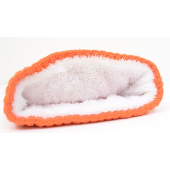 Clemson Tigers Orange Fleece Lined Winter Cuffed Knit Hat Beanie Pom Poms Unisex - Picture 2 of 4